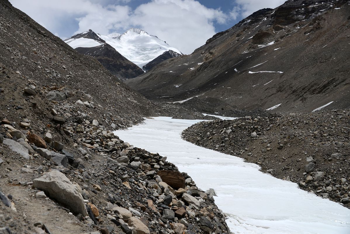 22 Trekking Up The East Rongbuk Valley To Mount Everest North Face Intermediate Camp In Tibet With Xiangdong Peak Kharta Phu West